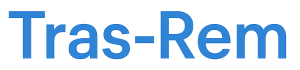 Logo firmy remontowej Tras-Rem